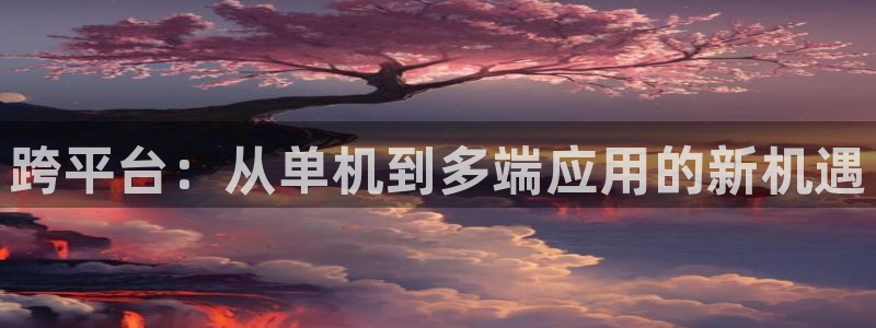 跨平台：从单机到多端应用的新机遇