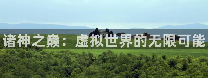 诸神之巅：虚拟世界的无限可能