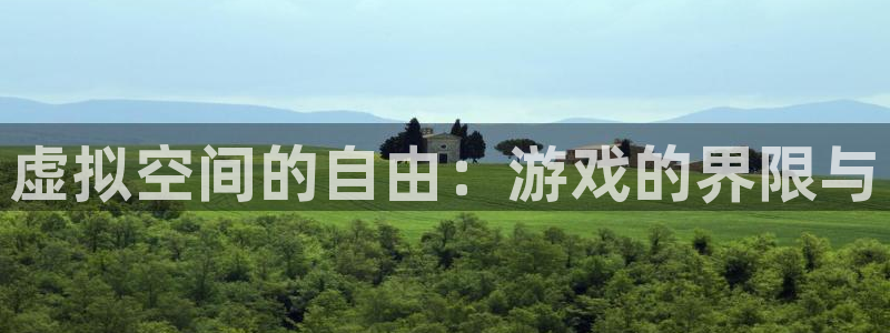 k8凯发集团老板：虚拟空间的自由：游戏的界限与